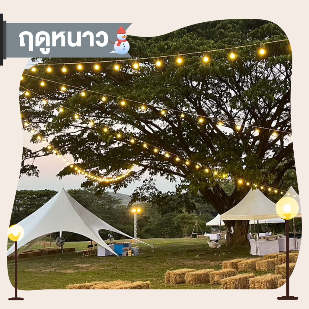 ไอเดียจัดอีเวนต์ให้เหมาะกับฤดูกาล ทั้งงานหน้าฝน หน้าหนาว และหน้าร้อน ด้วยบริการเต็นท์คุณภาพและระบบทำความเย็นครบวงจรจาก GoodLooking